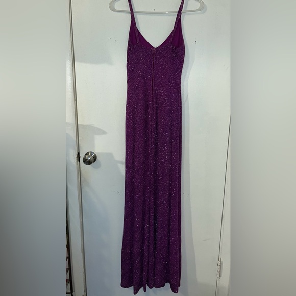 Purple Sparkle Prom Dress - Picture 3 of 3